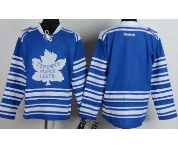 Toronto Maple Leafs Blank 2014 Winter Classic Blue Jersey