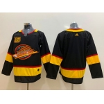 Men's Vancouver Canucks Blank Black 50th Season Adidas Jersey