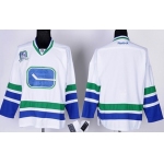 Vancouver Canucks Blank White Third Jersey
