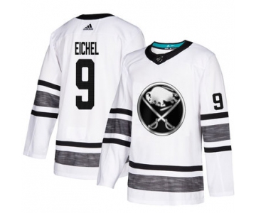 Sabres #9 Jack Eichel White Authentic 2019 All-Star Stitched Hockey Jersey