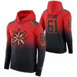 Vegas Golden Knights #61 Mark Stone Adidas Reverse Retro Pullover Hoodie Red Black