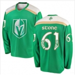 Vegas Golden Knights #61 Mark Stone Green 2019 St. Patrick's Day Adidas Jersey