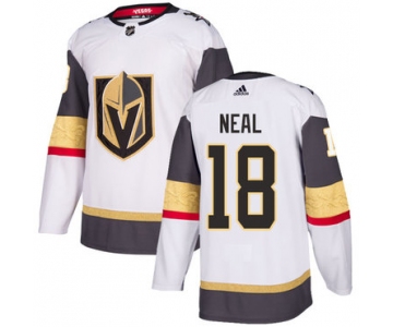 Adidas Golden Knights #18 James Neal White Road Authentic Stitched NHL Jersey