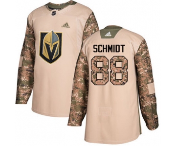 Adidas Golden Knights #88 Nate Schmidt Camo Authentic 2017 Veterans Day Stitched NHL Jersey