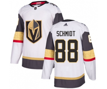 Adidas Golden Knights #88 Nate Schmidt White Road Authentic Stitched NHL Jersey