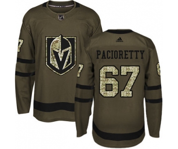 Adidas Vegas Golden Knights #67 Max Pacioretty Green Salute to Service Stitched NHL Jersey