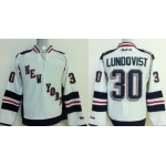 New York Rangers #30 Henrik Lundqvist 2014 Stadium Series White Jersey