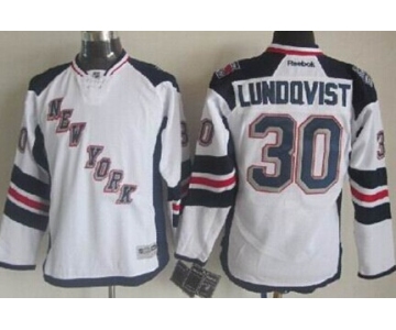 New York Rangers #30 Henrik Lundqvist 2014 Stadium Series White Kids Jersey