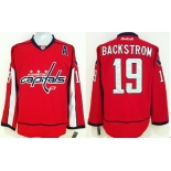 Washington Capitals #19 Nicklas Backstrom Red Jersey