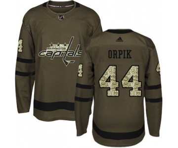 Adidas Capitals #44 Brooks Orpik Green Salute to Service Stitched NHL Jersey