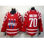 Washington Capitals #70 Braden Holtby 2015 Winter Classic Red Jersey