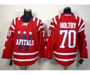 Washington Capitals #70 Braden Holtby 2015 Winter Classic Red Jersey