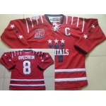 Washington Capitals #8 Alex Ovechkin 2015 Winter Classic Red 40TH Jersey