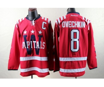 Washington Capitals #8 Alex Ovechkin 2015 Winter Classic Red Jersey