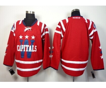 Washington Capitals Blank 2015 Winter Classic Red Jersey