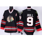 Chicago Blackhawks #9 Bobby Hull Black Jersey