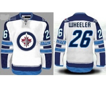 Winnipeg Jets #26 Blake Wheeler White Jersey