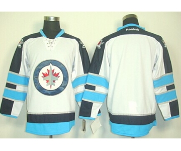 Winnipeg Jets Blank White Jersey