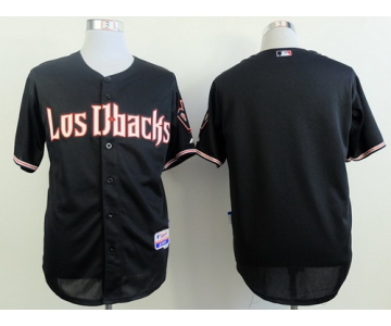 Arizona Diamondbacks Blank 2015 Black Jersey