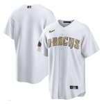 Men's Arizona Diamondbacks Blank White 2022 All-Star Cool Base Stitched Baseball Jersey