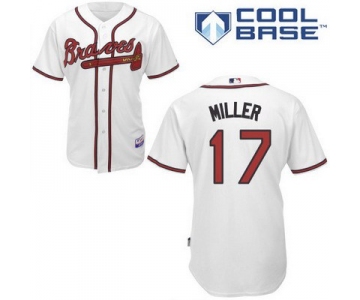 Men's Atlanta Braves #17 Shelby Miller White Jersey