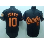 Baltimore Orioles #10 Adam Jones Black Jersey