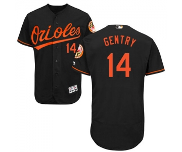 Baltimore Orioles 14 Craig Gentry Black Flexbase Authentic Collection Stitched Baseball Jersey