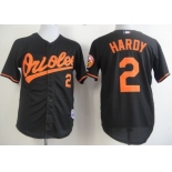 Baltimore Orioles #2 J.J. Hardy Black Jersey