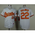 Baltimore Orioles #22 Jim Palmer White Cool Base Jersey