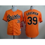 Baltimore Orioles #39 Kevin Gausman Orange Jersey