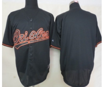 Baltimore Orioles Blank Black Fashion Jersey