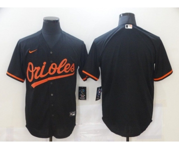 Men Baltimore Orioles Blank Black Game Nike MLB Jerseys