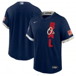 Men's Baltimore Orioles Blank 2021 Navy All-Star Cool Base Stitched MLB Jersey