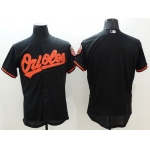 Men's Baltimore Orioles Blank Black Flexbase Authentic Collection Stitched MLB Jersey