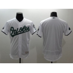 Men's Baltimore Orioles Blank White Celtic Flexbase Authentic Collection Stitched MLB Jersey