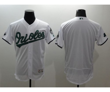 Men's Baltimore Orioles Blank White Celtic Flexbase Authentic Collection Stitched MLB Jersey