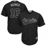 Orioles #16 Trey Mancini Black Boomer Players Weekend Cool Base Stitched Baseball Jersey