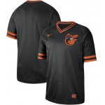 Orioles Blank Black Authentic Cooperstown Collection Stitched Baseball Jersey