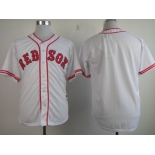 Boston Red Sox Blank 1936 White Jersey