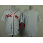 Boston Red Sox Blank 2014 White Jersey