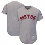 Boston Red Sox Blank Gray 2018 Mother's Day Flexbase Jersey