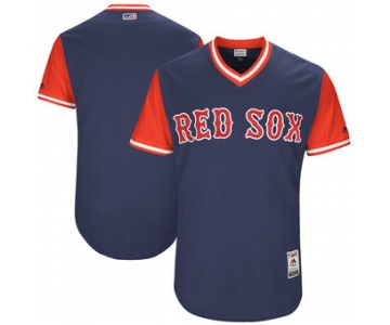 Men's Boston Red Sox Majestic Navy 2017 Players Weekend Authentic Team Jersey