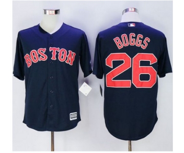 Red Sox #26 Wade Boggs Navy Blue New Cool Base Stitched MLB Jersey