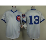 Chicago Cubs #13 Starlin Castro 1988 White Pullover Jersey