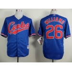 Chicago Cubs #26 Billy Williams 1994 Blue Jersey