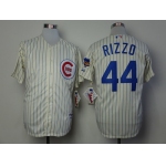 Chicago Cubs #44 Anthony Rizzo 1969 Cream Jersey