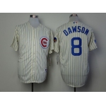 Chicago Cubs #8 Andre Dawson 1969 Cream Jersey