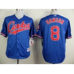 Chicago Cubs #8 Andre Dawson 1994 Blue Jersey