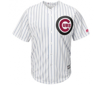 Chicago Cubs Majestic Fashion Stars & Stripes Cool Base White Jersey