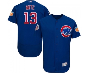 Cubs #13 David Bote Blue Flexbase Authentic Collection Stitched Baseball Jersey